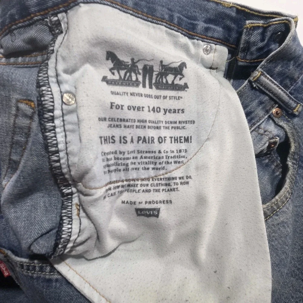 Levi's 505 jeans 36/30 Denim Medium Wash